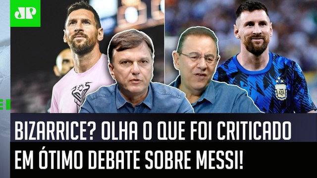 NÃO DÁ PRA LEVAR ISSO A SÉRIO, gente! O Messi... OLHA o que FOI CRITICADO em DEBATE!
