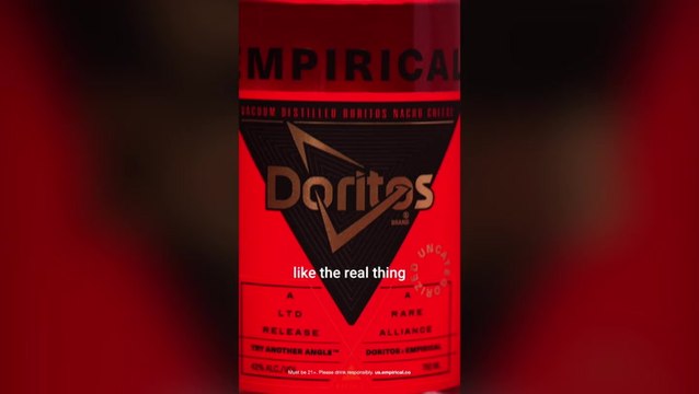 Doritos is Launching a Nacho Cheese Flavored Liquor That Costs $65 A Bottle