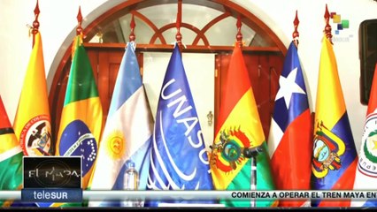 Foto del Día: Unasur anuncia el regreso oficial de sus funciones