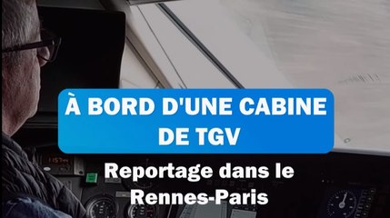Reportage à bord d'une cabine TGV