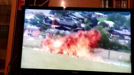 L39 Albatros total crash.