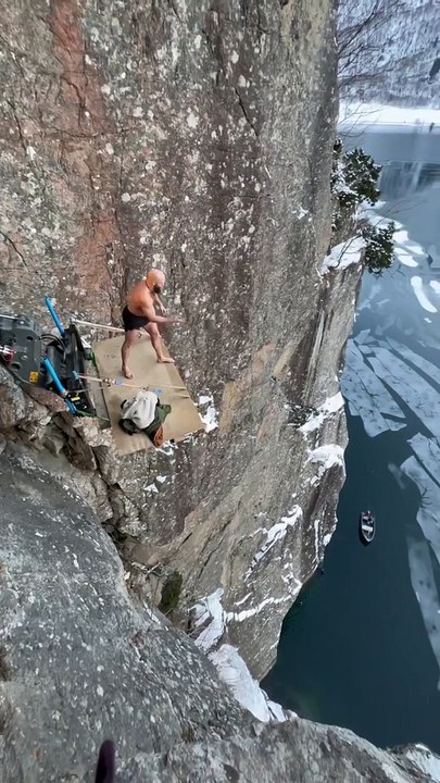Un dive de 40,5 mètres