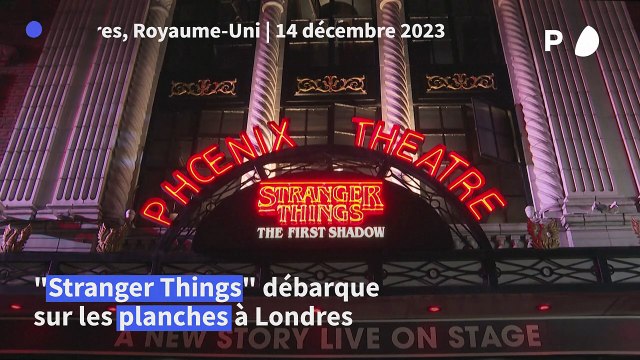 Londres: tapis rouge pour Stranger Things , série à succès adaptée au théâtre