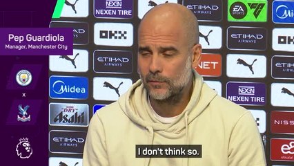 Does Guardiola see himself managing at Hodgson's age?