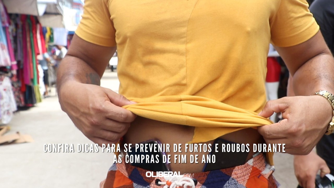 Confira dicas para se prevenir de furtos e roubos durante as compras de fim de ano