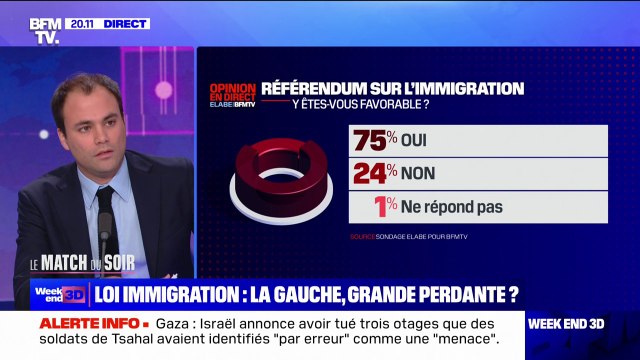 LE MATCH DU SOIR - Charles Consigny: On ne peut pas ne pas entendre le message des Français qui, dans leur majorité, réclament qu'on reprenne le contrôle sur l'immigration