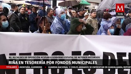 En NL, se desata riña en tesorería por fondos municipales, alcaldes acusan retención de recursos