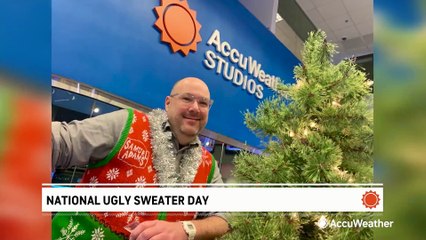 AccuWeather celebrates National Ugly Christmas Sweater Day