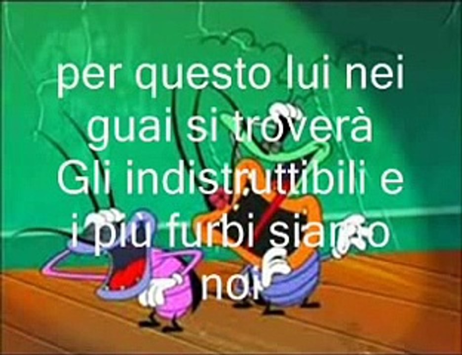 Lento - Maledetti scarafaggi  Giorgio Vanni ( Sigla completa  testo )