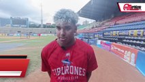 LVBP: Bradgley Rodríguez está orgulloso de su primera temporada en la pelota venezolana.