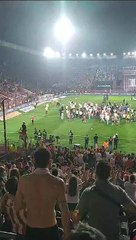 Festejos de Estudiantes campeón