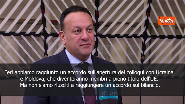 Varadkar (Irlanda): Non abbiamo trovato accordo su revisione del bilancio