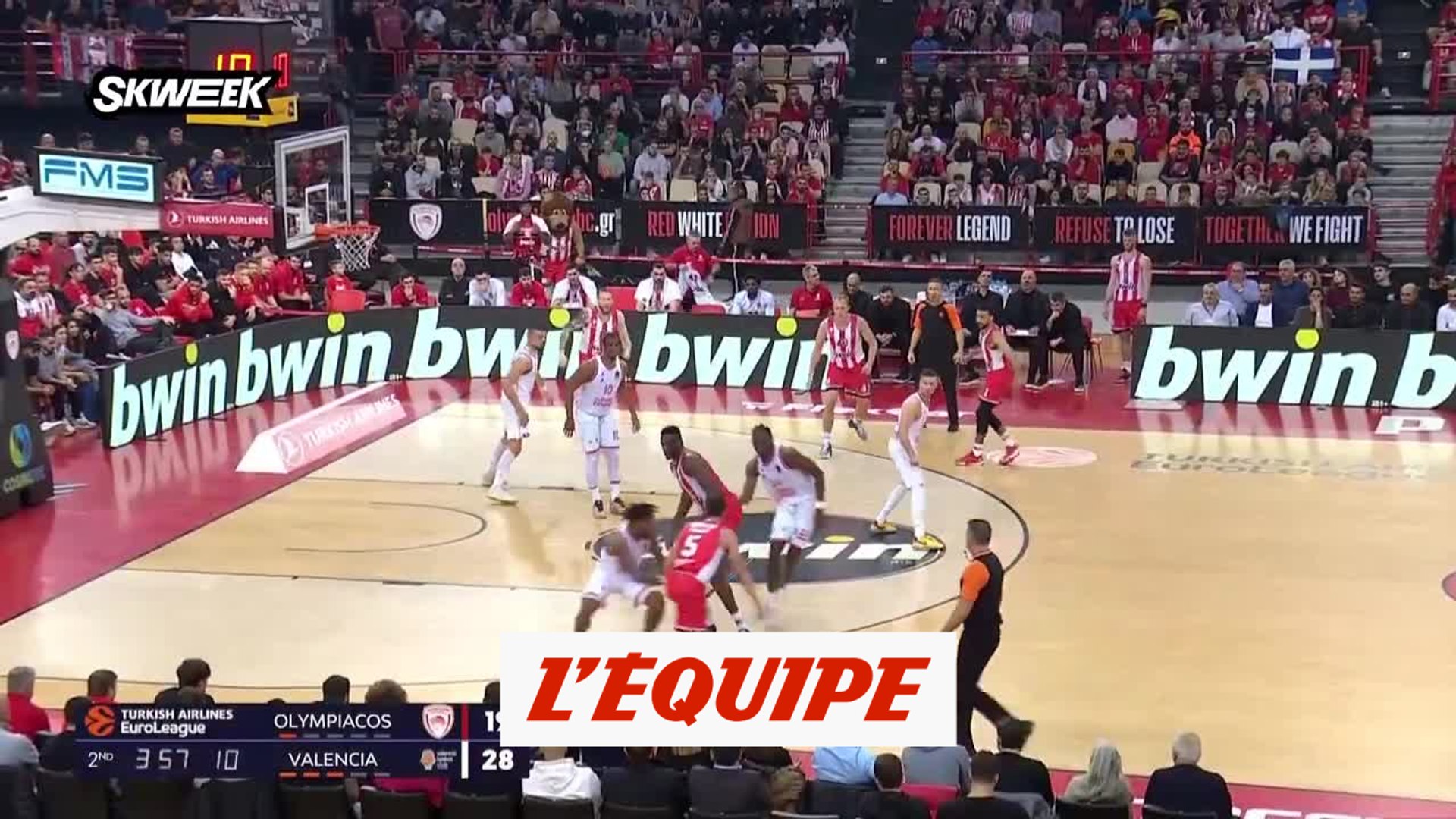 Le résumé d'Olympiakos - Valence - Basket - Euroligue (H) - Vidéo  Dailymotion