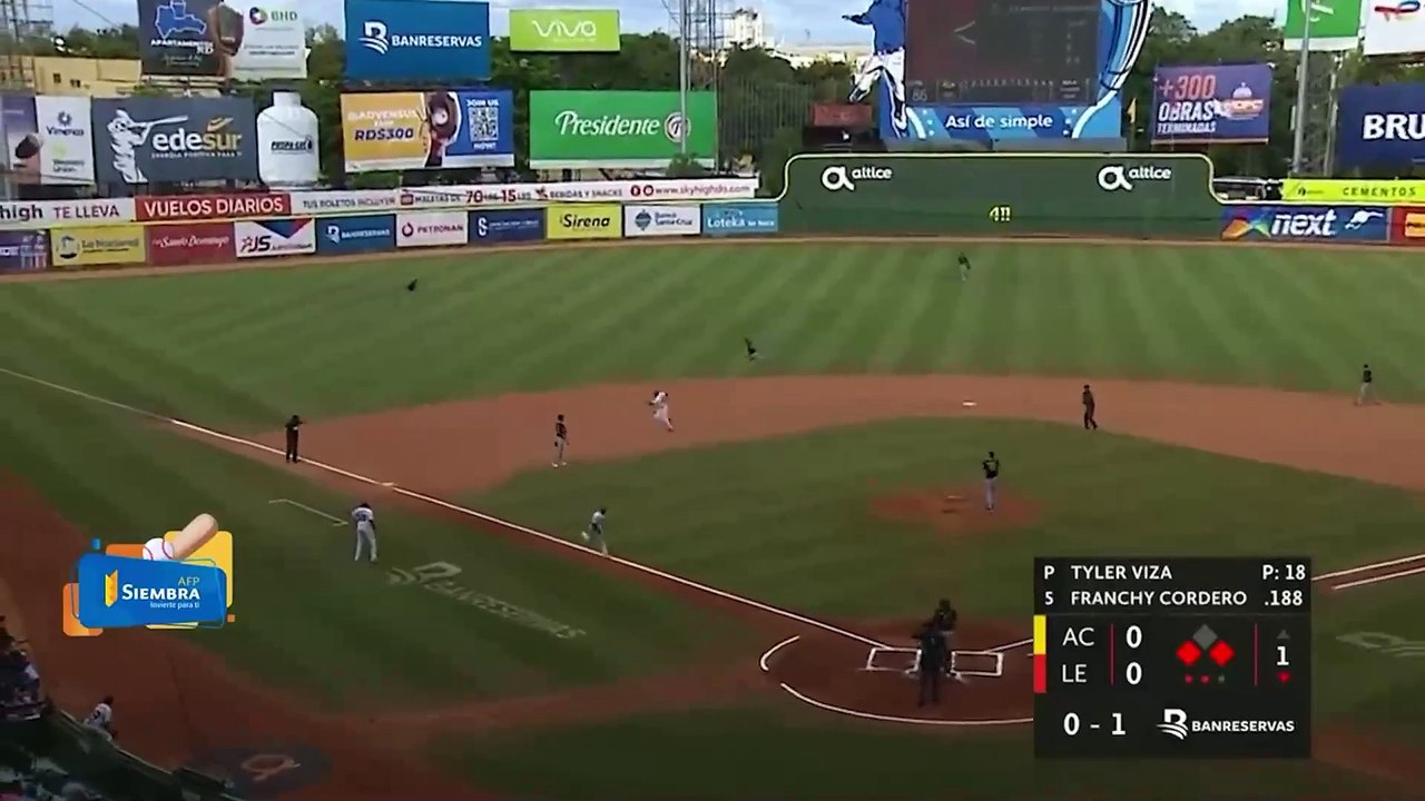 Resumen Águilas Cibaeñas  vs Leones del Escogid...