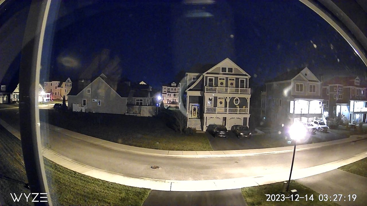 Geminids Meteor Over Delaware