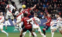 Osasuna renverse le Rayo Vallecano avec un but à la dernière minute.