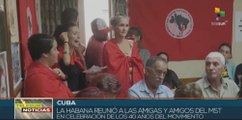 En Cuba se celebró encuentro de amigas y amigos del Movimiento Sin Tierra