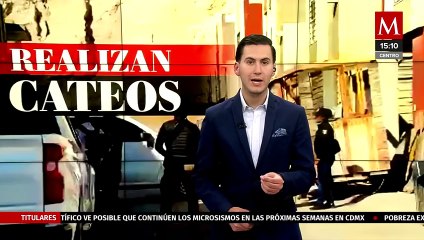 FGR lleva a cabo cateos en Baja California por presunto robo de drogas
