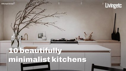 10 Beautifully Minimalist Kitchens I LivingEtc