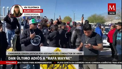 Despiden a Rafa Wayne, conductor de Uber y tiktoker asesinado en Ciudad Juárez