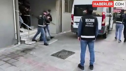 İzmir'de suç örgütü lideri ve üyeleri tutuklandı