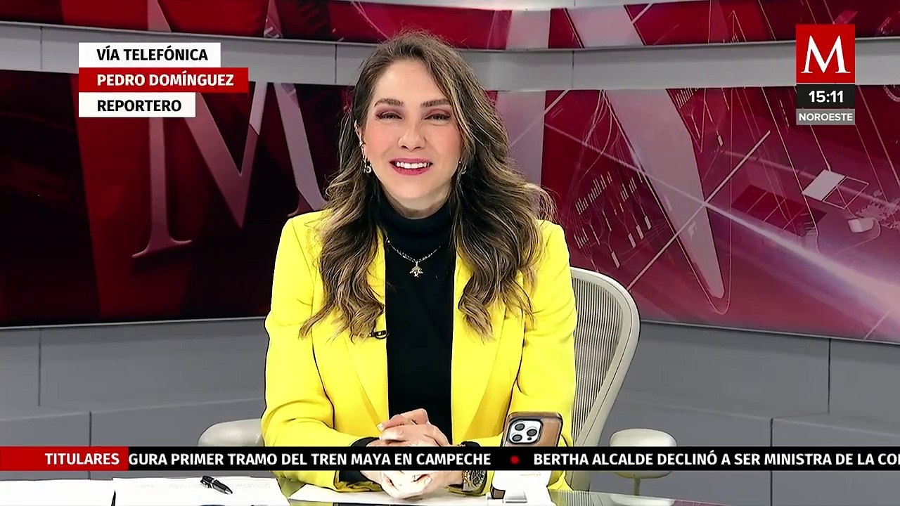 AMLO lidera viaje inaugural del Tren Maya de Ca...