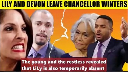 CBS Y&R Spoilers Lily and Devon leave Chancellor Winters together - returning th