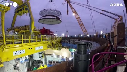 Inghilterra, cupola da record per la nuova centrale nucleare