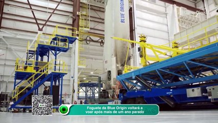 Foguete da Blue Origin voltará a voar após mais de um ano parado