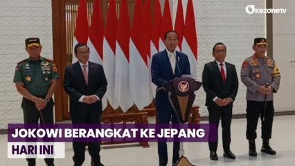 Télécharger la video: Berangkat ke Jepang, Jokowi Bakal Hadiri KTT ASEAN-Jepang hingga KTT AZEC