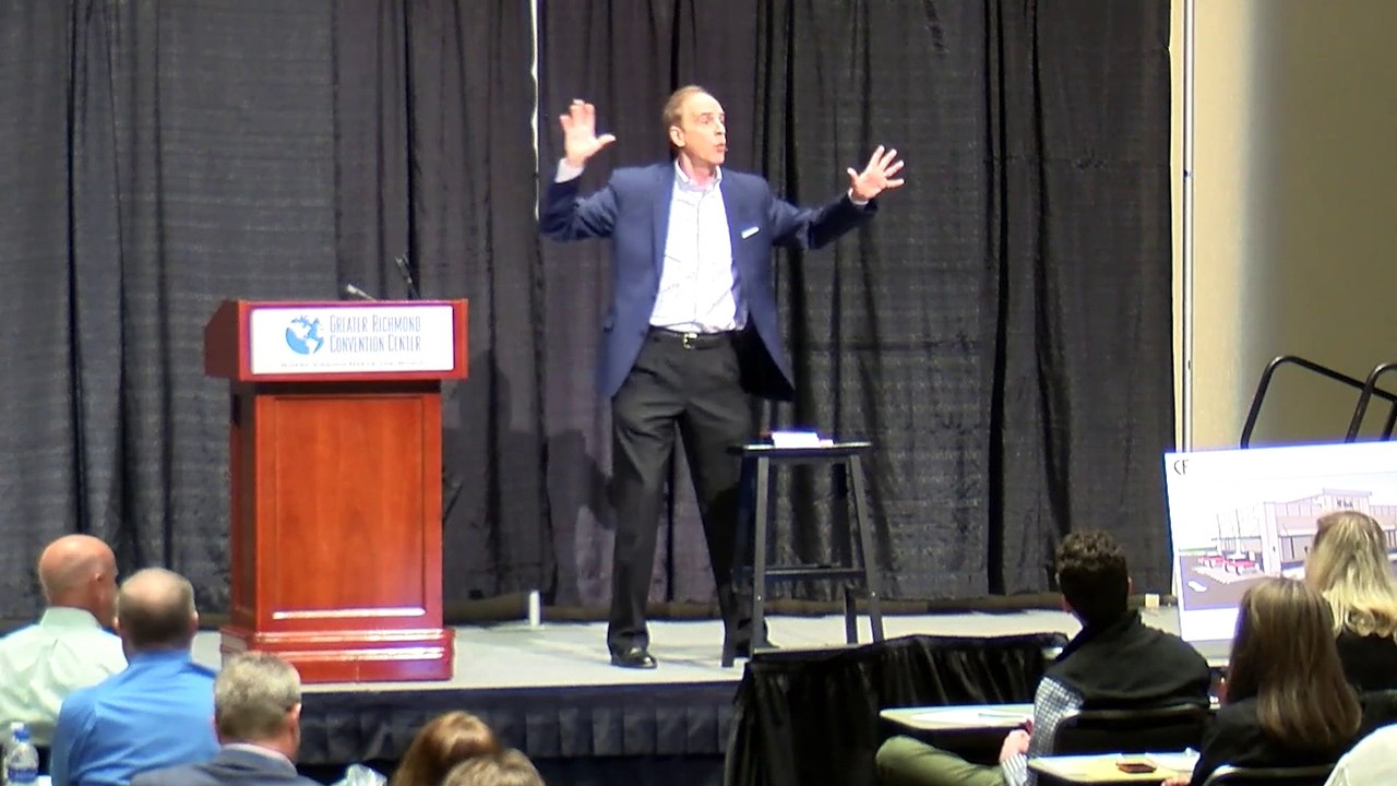 Iowa funny motivational speaker Charles Marshall