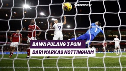 Bungkam Nottingham Forest, Tottenham Hotspur Jaga Asa Tembus Empat Besar Klasemen