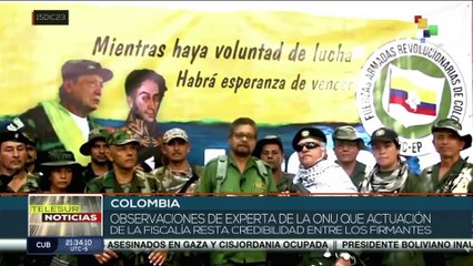 Colombia: Experta en DD.HH. presentó informe sobre los obstáculos para el Acuerdo de Paz de 2016