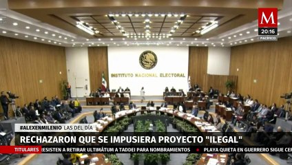 Consejeros cuestionan la propuesta de Guadalupe Taddei, consejera del INE