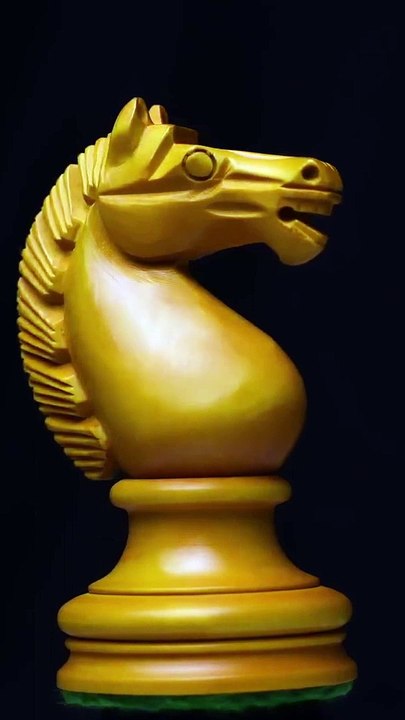 Antiqued chess knights _ Chessbazaar® antiquereproduction