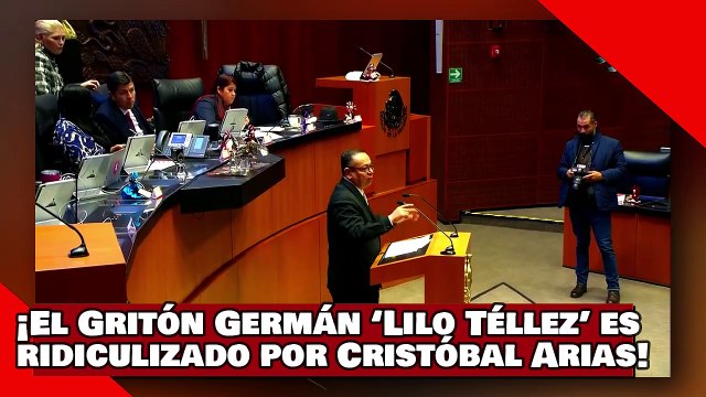 ¡VEAN! ¡Germán ‘el Lilo Téllez’ el porro gritón de Claudio X. es ridiculizado por Cristóbal Arias!