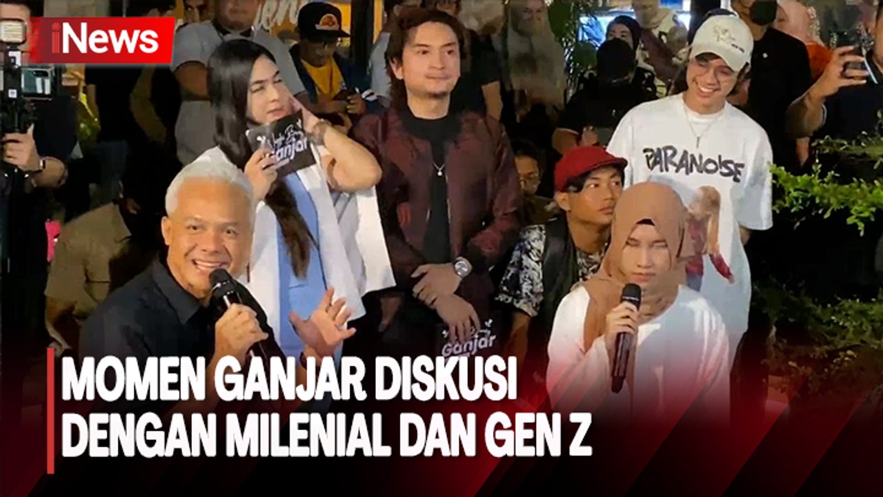 Berkunjung ke Bekasi, Ganjar Pranowo Makan Malam dan Diskusi dengan Ratusan Milenial