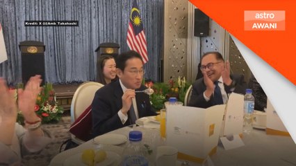 Malaysia hargai diplomasi durian, komitmen perdagangan Jepun