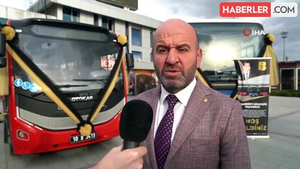 Balıkesir Büyükşehir, yeni toplu taşıma araçlarını görücüye çıkardı