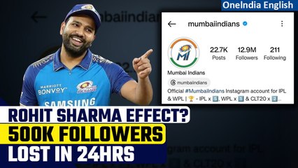 Hardik Pandya's Captaincy Sparks Mass Unfollowing for Mumbai Indians| Oneindia News