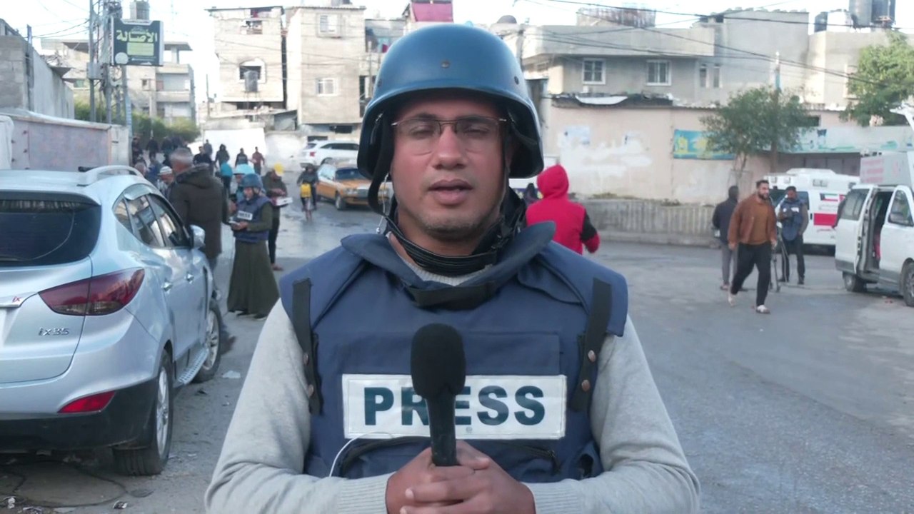 مراسل #العربية أحمد حرب: ضحايا بقصف إسرائيلي على #رفح واستمرار المواجهات على محاور خان يونس #فلسطين  #غزة
