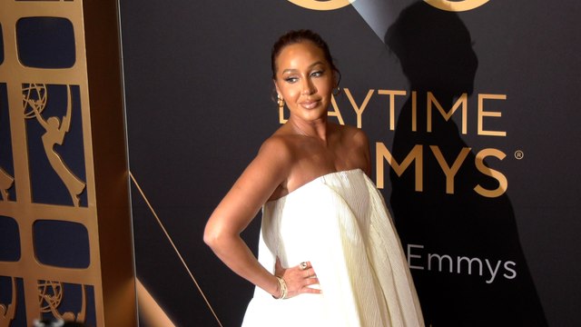 Adrienne Bailon-Houghton 50th Annual Daytime Emmy Awards Red Carpet Fashion