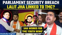 Parliament Security Breach: BJP's Suvendhu Adhikari Claims Lalit Jha's Active Role with TMC|Oneindia