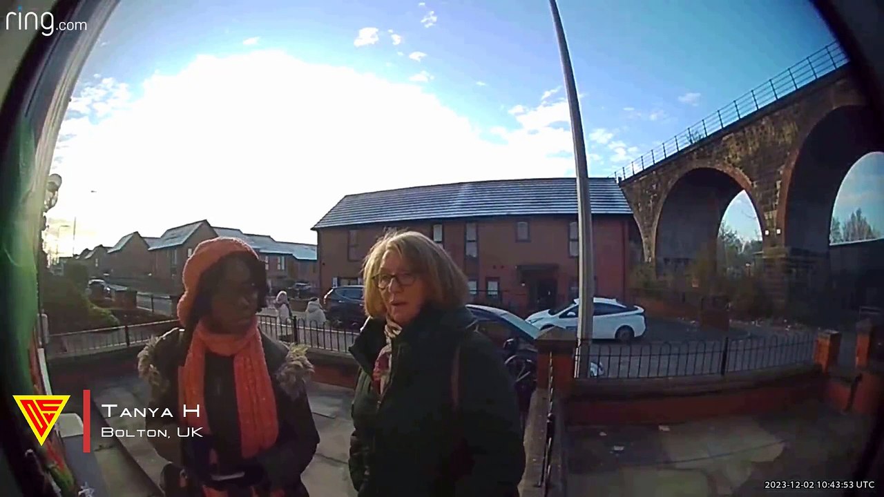 Ring Doorbell Accidentally Insults Jehovah's Witnesses Caught on Ring Camera | Doorbell Camera Video