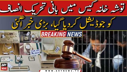 PTI chief has been judicially charged in Toshakhana case