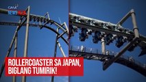 Rollercoaster sa Japan, biglang tumirik! | GMA Integrated Newsfeed