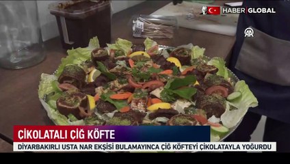 Nar ekşisi bulamayınca çikolatalı çiğköfteyi icat etti