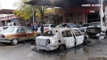 Adana'da bir kişi kız arkadaşına çarpan araç ile 5 aracı yaktı: 