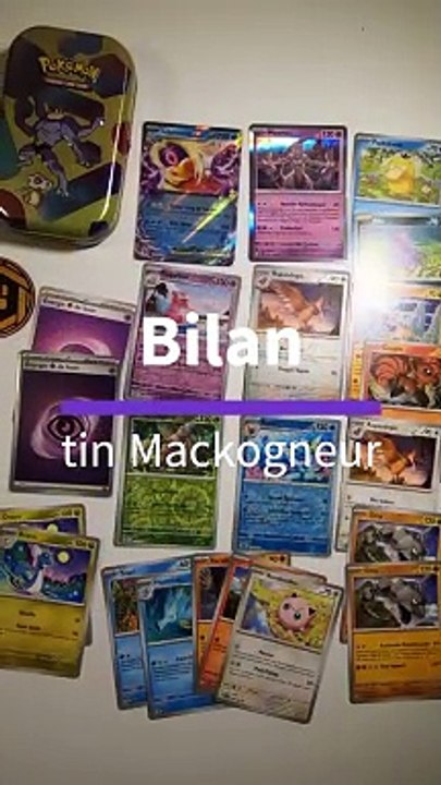 Bilan tin Mackogneur - Pokémon 151