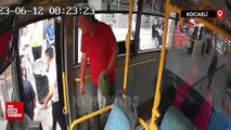 Kocaeli'de otobüs şoförü, tartakladığı kadın yolcuyu araçtan indirdi